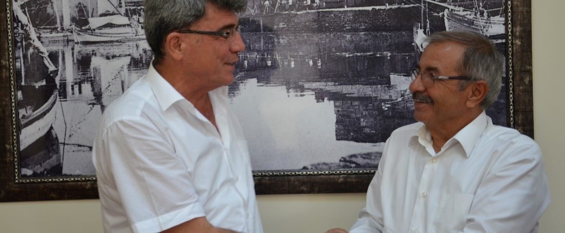 LİMAN YENİ BAŞKANI YILMAZ’DAN BAŞKANIMIZ ÖZACAR’A ZİYARET